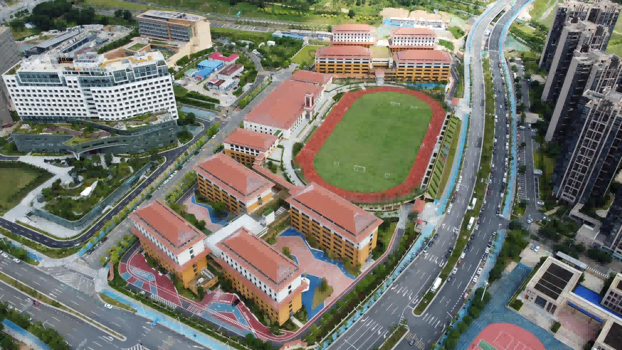 遇“建”百年名校 —— 知识城南洋华中学校项目全面竣工